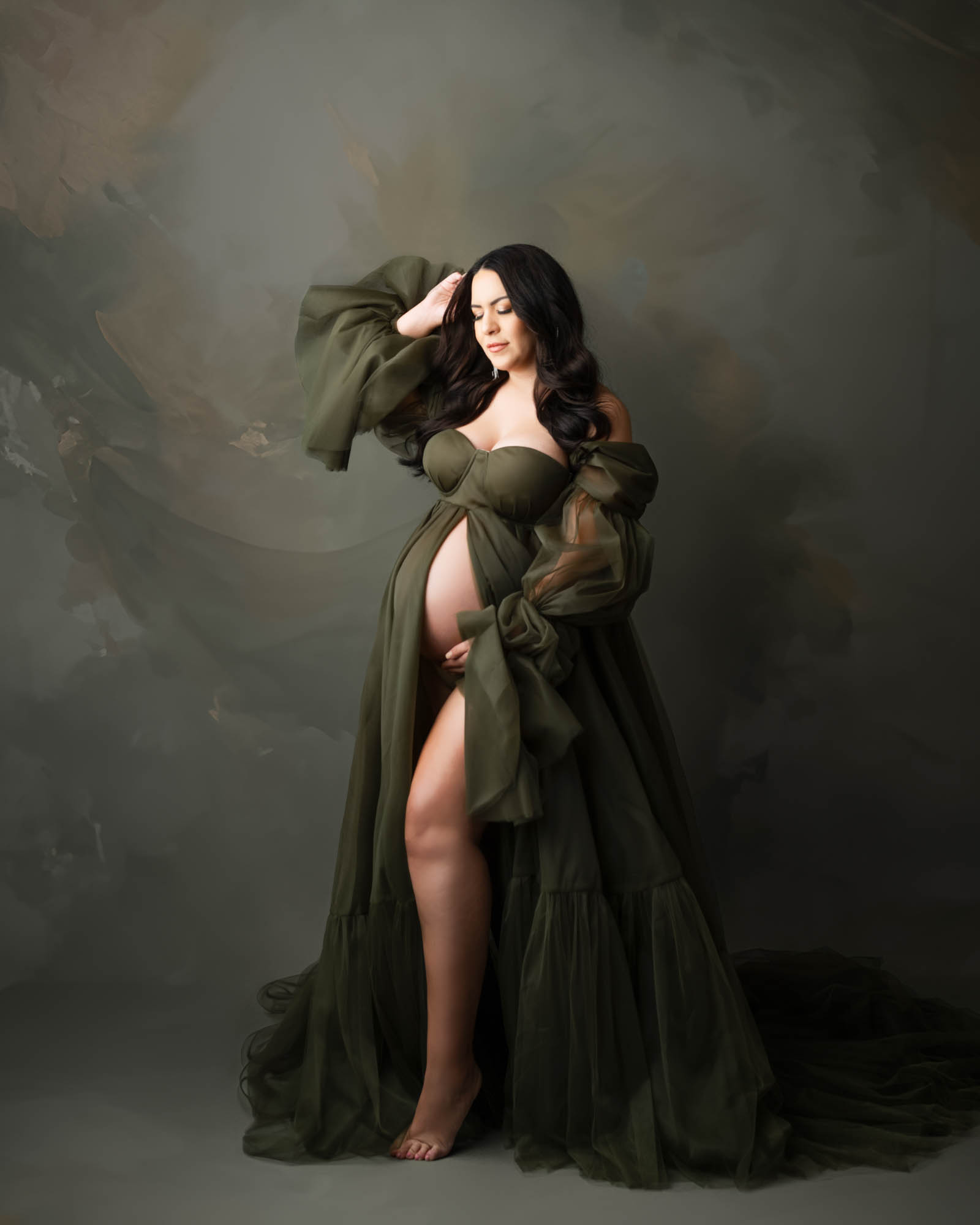 Dallas Maternity Photography Elegant Mom To Be 1