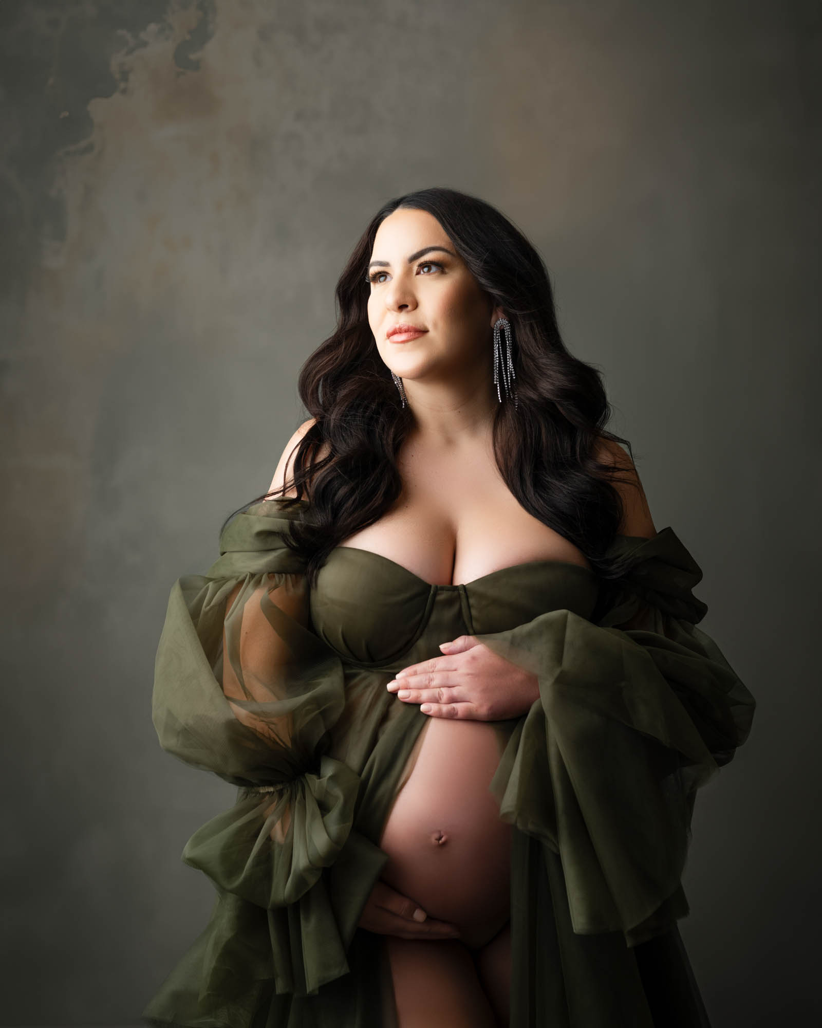 Studio Maternity Session Dallas Tx Fine Art 1